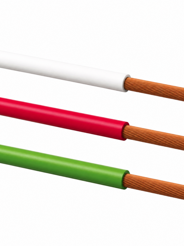 CABLE LIBRE HALOGENO 4 mm BLANCO 750V 70° R100