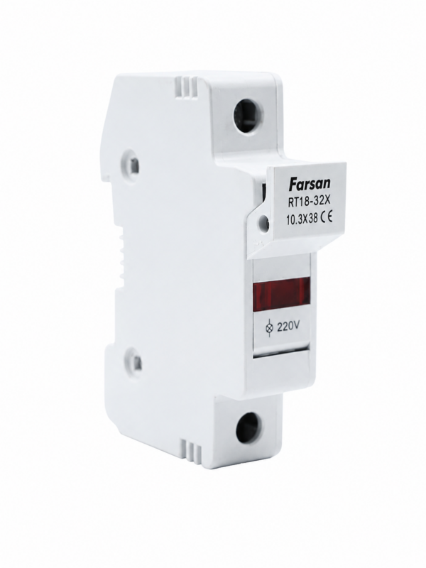 PORTA FUSIBLE CON INDICADOR 1 POLO