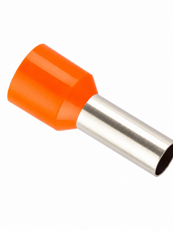 FERRULE 4 mm (12 AWG) NARANJO (100 U)