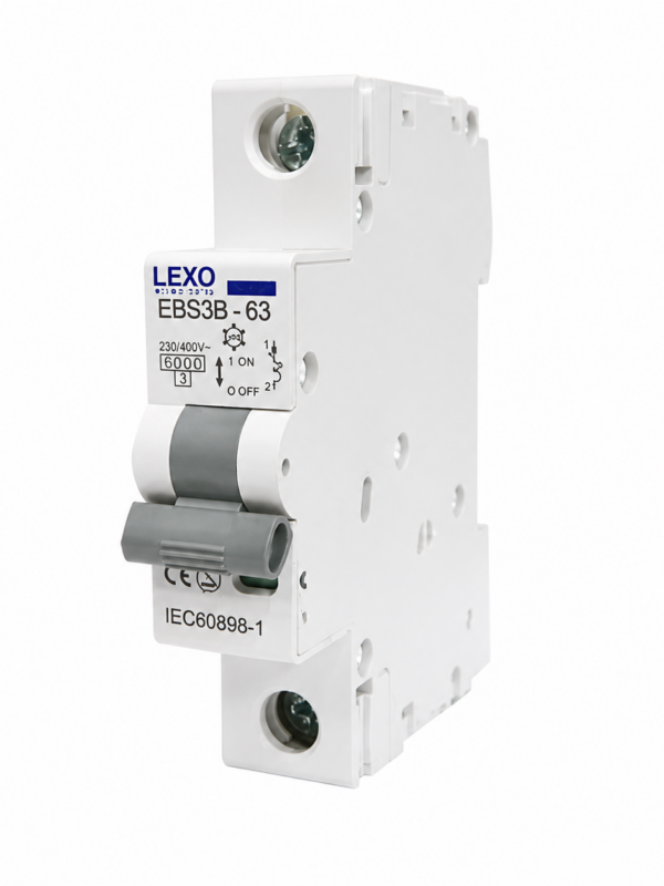 Interruptor automático 1X25A curva C 10kA