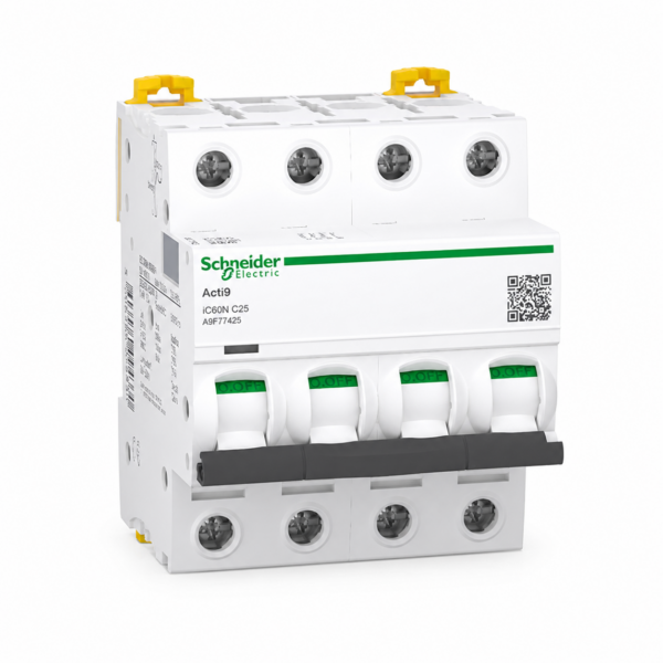 Interruptor automático Acti9 iC60N 4P C 25A MCB